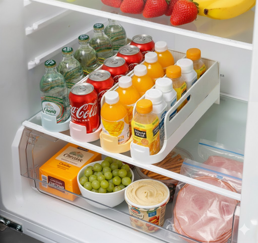 zanevi®Beverage Organizer – Automatic Refill Can & Bottle Storage Rack for Soda, Beer & Cans